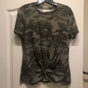 Women’s camo T-shirt
